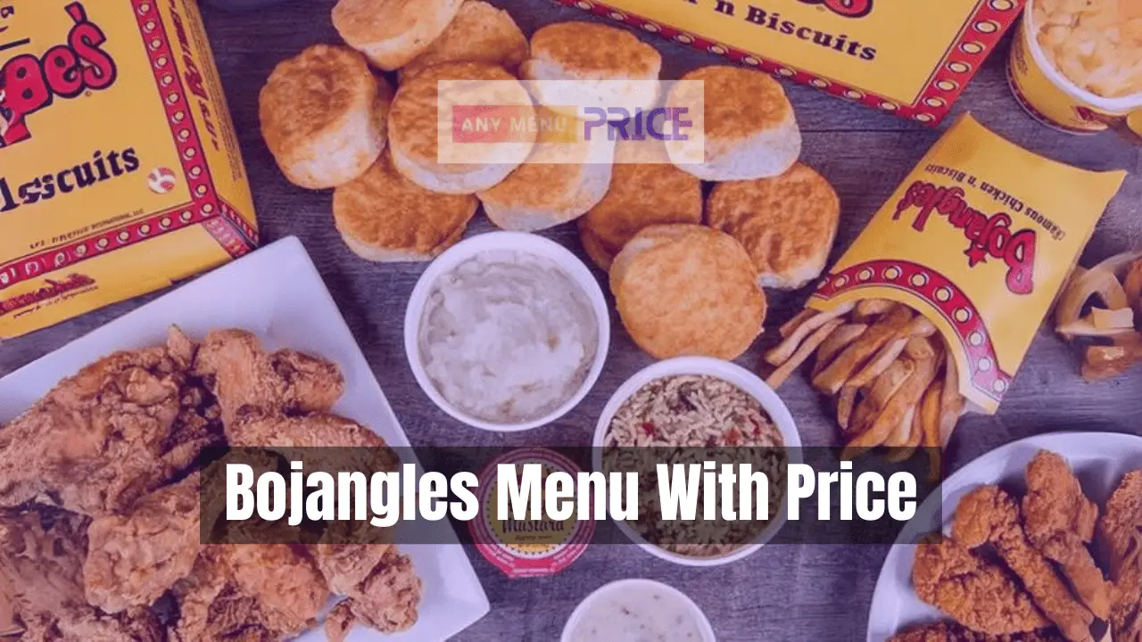 Bojangles Menu With Prices 2024 (Chicken n Biscuits Family Meals)