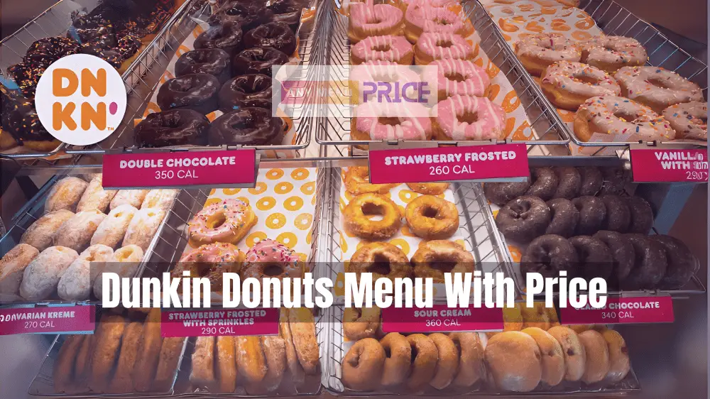 Dunkin' Donuts Archives Any Menu Price